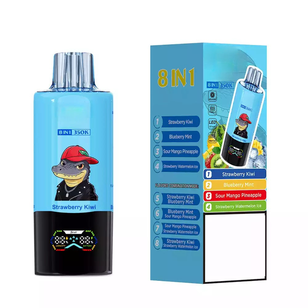 Puff 350000 Strawberry Kiwi - Blueberry Mint - Sour Mango Pineapple - Strawberry Watermelon Ice