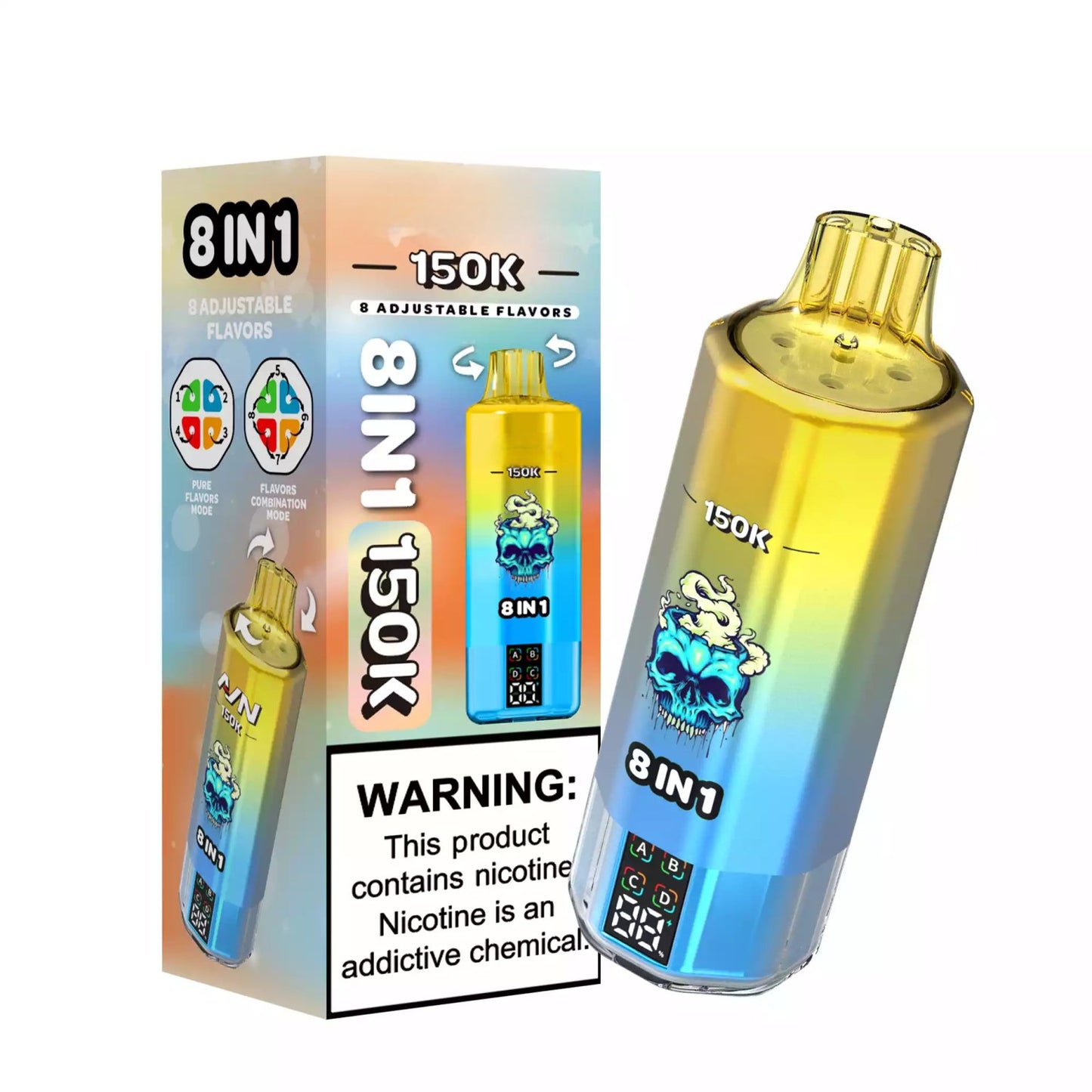 Puff 150000 Strawberry Ice - Mango - Pineapple - Ice Cream