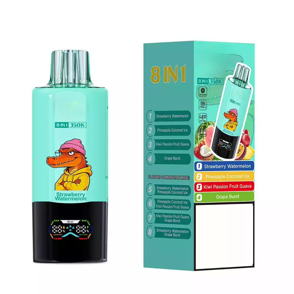 Puff 350000  Strawberry Watermelon - Pineapple Coconut Ice - Kiwi Passion Fruit Guava - Grape Burst