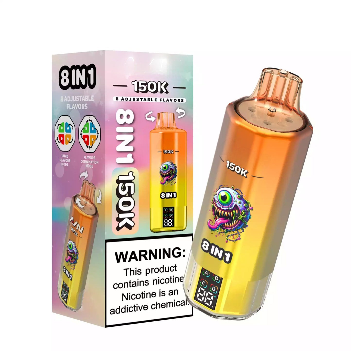 Puff 150000  Banana Ice - Strawberry Ice - Watermelon Ice - Lemon Ice