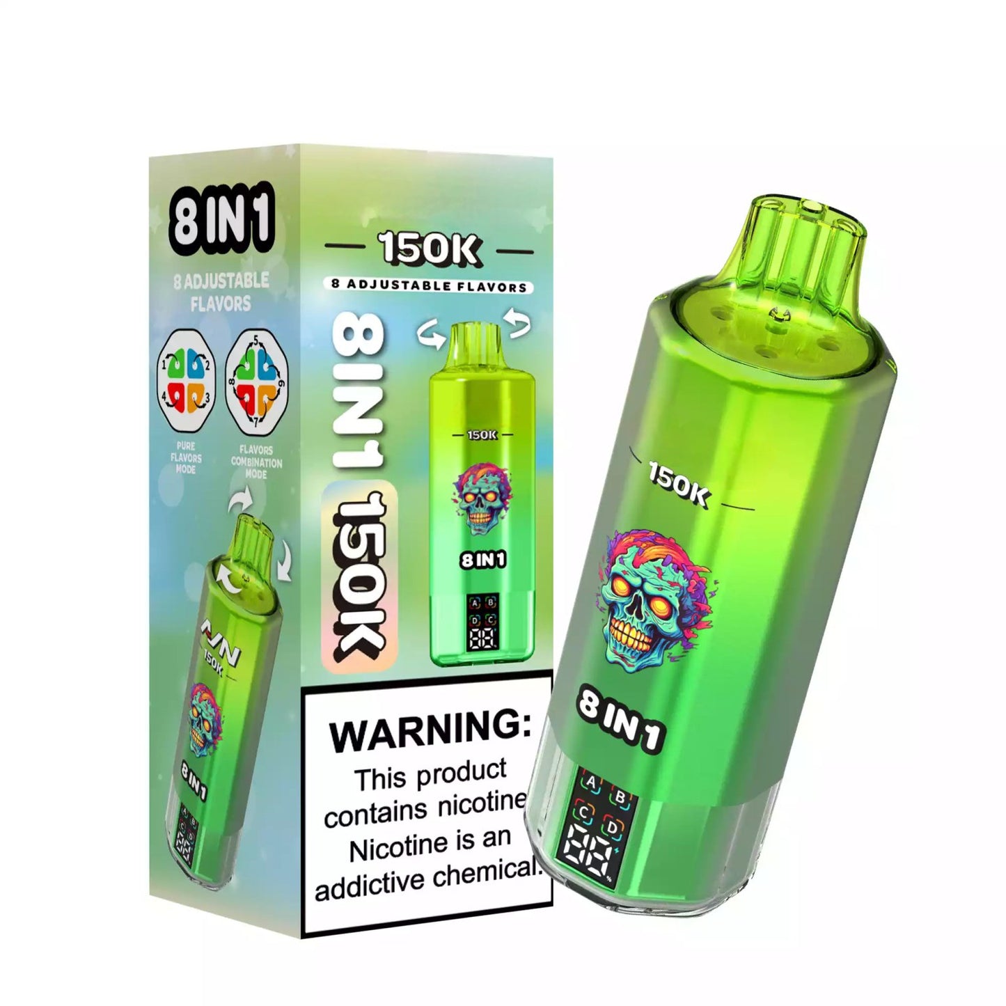 Puff 150000  Strawberry Ice - Watermelon Ice - Peach Ice - Passion Fruit Ice